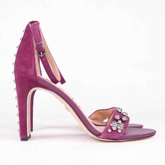 eggplant colored sandals